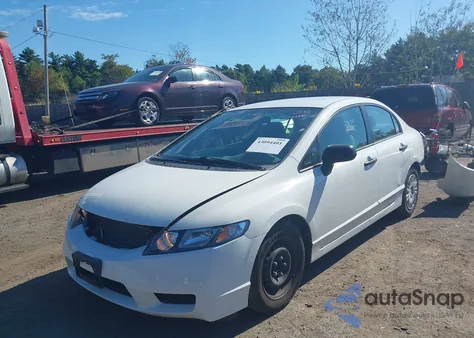 2010 Honda Civic Vp из США, поврежденный, VIN 2HGFA1F35AH568807